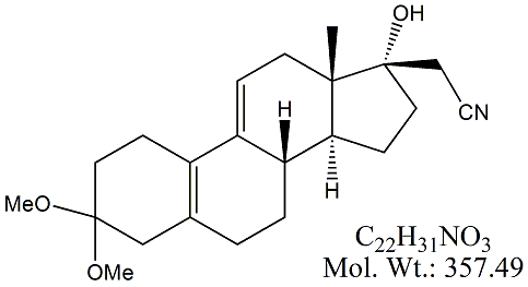 Dienogest 17-Epi Dimethoxy Impurity